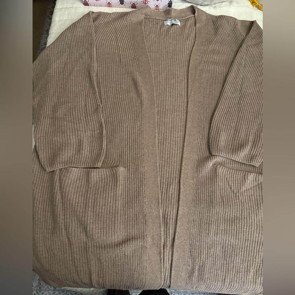 Old Navy Women's Open Front Cardigan - Light Brown